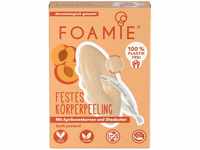 Foamie Festes Duschgel mit Aprikosenkerne & Sheabutter, Duschpeeling für...