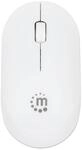 Manhattan 190152 Optische Maus USB Wireless Performance III Wei&szlig;