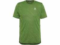 Odlo Herren T-shirt Crew Neck S/S Zeroweight Engineered Chill-tec T Shirt, Lime...