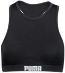 PUMA Damen Racerback Swim Top Bikini Oberteil