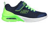 Skechers Nvlm Sneaker, 403773l, Blau (Navy Textile Lime Trim), 33.5