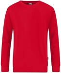 JAKO Organic Sweatshirt rot, L Herren