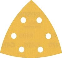 Bosch 5x EXPERT C470 Schleifblatt (f&uuml;r Farbe auf Holz, Hartholz, &Oslash; 93x93 mm,