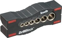 kwb Bohrhilfe/Bohrlehre &Oslash; 44899 mm DrillBlock - Rechtwinklige und pr&auml;zise...