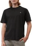 Marc O'Polo Herren T-Shirt aus Bio-Baumwolle mit Rundhalsausschnitt, Schwarz (Black),
