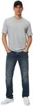 Marc OߴPolo Herren T-Shirt aus Bio-Baumwolle mit Rundhalsausschnitt, Grau...