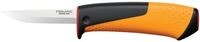 Fiskars Handwerkermesser inklusive Holster mit integriertem Messersch&auml;rfer,