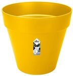 elho loft urban rund Rollen 50cm Blumentopf - Ocker | &Oslash; 48.5 x H 44.5 cm |...