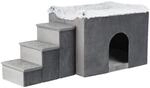 TRIXIE Hundeh&uuml;tte mit Treppe, grau (38039)