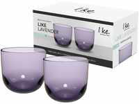 Villeroy & Boch – Like Lavender Wasserglas Set 2 Teilig, Farbglas Lila,...