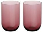 like. by Villeroy & Boch &ndash; Like Glass Longdrink-Glas Lila, Sp&uuml;lmaschinenfest,