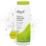 efasit Fu&szlig; & K&ouml;rper Puder &ndash; Fu&szlig;puder gegen Schwei&szlig;f&uuml;&szlig;e, 100g | Bindet