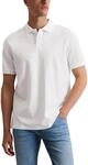 Marc OߴPolo Herren Kurzarm-Poloshirt aus Bio-Baumwolle Regular Fit, Wei&szlig;...