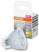 OSRAM MR11 LED Reflektorlampe mit GU4 Sockel, Warmweiss (2700K), Glas Spot,...