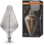 Osram Lamps Vintage 1906 LED-Lampe Smoke-T&ouml;nung,4W,140lm,spitz zulaufende Form...