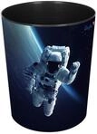 L&auml;ufer 26669 Papierkorb Astronaut, 13 Liter M&uuml;lleimer, perfekt f&uuml;r das