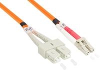 Patchkabel LWL Duplex OM2 (Multimode, 50/125) LC/SC, 5m, Good Connections&reg;
