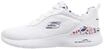 Skechers Skech-AIR Dynamight Sneaker, White Mesh/Multi Trim, 35 EU