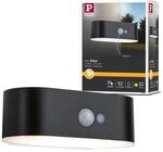Paulmann 94571 LED Solar Au&szlig;enwandleuchte Adya mit Bewegungsmelder IP44 incl....