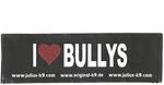 Klettaufschrift, I BULLYS, gro&szlig;, Schwarz