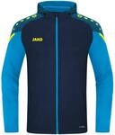 JAKO Herren Kapuzenjacke Performance, Marine/Jako-Blau, XXL