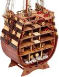 Occre - Bausatz Schiffsmodell Santisima Trinidad Querschnitt