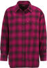 Levi's Damen Nola Oversized Shirt Hemd,Lina Plaid Boysenberry,XS