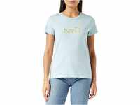 Levi's Damen The Perfect Tee T-Shirt,Sterling Blue,XS