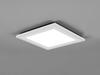 Reality Leuchten LED Deckenleuchte Carus R67213331, Kunststoff Weiß matt,...