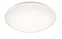 Reality Leuchten LED Deckenleuchte Pollux R67839101, Kunststoff wei&szlig;, inkl. 18...