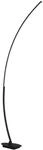 Reality Leuchten LED Stehleuchte Solo R42791132, Metall Schwarz matt, inkl. 11...