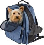 Flamingo - Rucksack f&uuml;r Haustiere &ndash; Transporttasche f&uuml;r Hunde und Katzen &ndash; 43 x