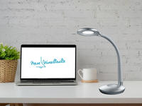 Reality Leuchten LED Schreibtischleuchte Cobra R52721187, Kunststoff...
