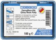 WEICON Epoxydharz-Kitt 10500100 100g knetbare Universal-Reparaturmasse im