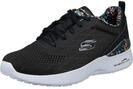 Skechers M&auml;dchen 149756 Bkmt Sportschuhe, Schwarzes Netz mit Mehreren Ziern&auml;hten,