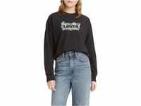 Levi's Damen Graphic Standard Crewneck Pullover Sweatshirt, BatwingDark Floral...