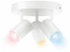 WiZ Imageo 3er-Spot Tunable White & Color, dimmbar, 16 Mio. Farben, smarte...