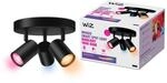 WiZ Imageo 3er-Spot Tunable White & Color, rund, dimmbar, 16 Mio. Farben, smarte