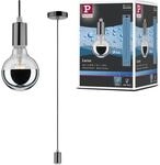 Paulmann 79754 Pendelleuchte Larus max. 60 Watt IP44 Pendellampe Schwarzchrom