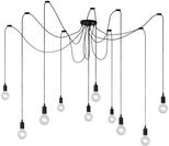 LUCIDE FIX - Pendelleuchten - 10xE27 - Schwarz