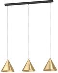 EGLO Pendelleuchte Narices, 3 flammige H&auml;ngelampe, minimalistisch
