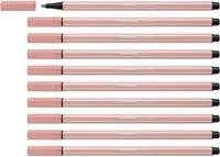 STABILO - Premium-Filzstift - Pen 68-10er Pack - rouge