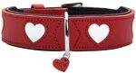 Halsband Love Farbe rot/schwarz, Gr&ouml;&szlig;e 50