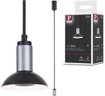 Paulmann 79519 Neordic Pendelleuchte Runa max. 20 W dimmbar Schwarz, Anthrazit