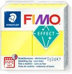 STAEDTLER FIMO effect 8010 Neon &ndash; Gelb, 57 g, Polymer Clay | Ofenh&auml;rtend,...