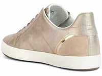 Geox Damen D BLOMIEE Sneaker, LT Gold/LT Taupe, 36 EU
