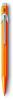 CARAN d'ACHE - Kugelschreiber 849 aus Metall - Fluo Orange, 1 Stück (1er Pack)