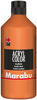 Marabu 12010075013 - Acryl Color orange 500 ml, cremige Acrylfarbe auf...