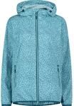 CMP Damen Damenjacke Mit Regenkapuze Regenjacke, Wassertiefer See, 36 EU