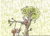 Vlies Fototapete von Komar "Winnie Pooh in the wood" | Größe: 200 x 280 cm...